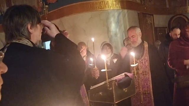 27 февраля 2023 г.Вечерняя с каноном Андрея Критского.Понедельник. Молитва об усопших. смотреть онлайн