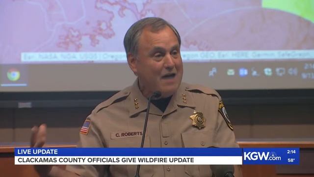 September 13, 2020 Clackamas County wildfire update смотреть онлайн