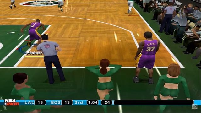 NBA 2K10 PS2 Gameplay HD смотреть онлайн