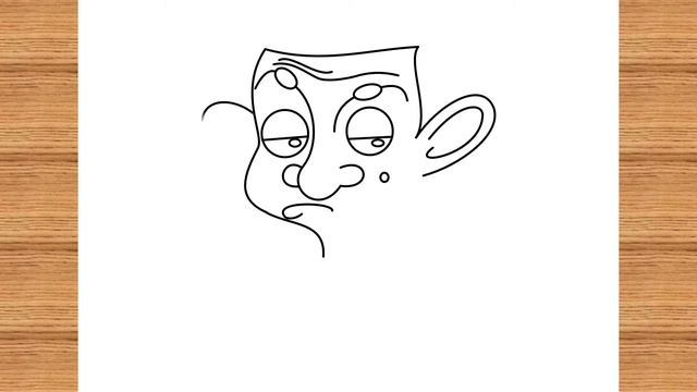 How To Draw Mr Bean Step By Step / Easy Drawing /Tamanna's Drawing смотреть онлайн