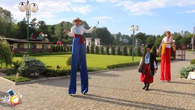 шоу ходулистов казаков СМАЙЛА на вашем празднике смотреть онлайн