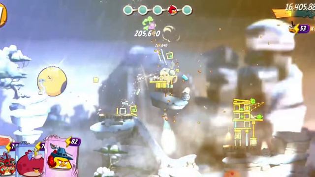 Angry Birds 2 Boss Level 586 Achievement games AngryBirds2 смотреть онлайн