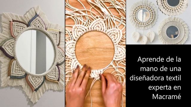 Ideas decoración MACRAME, espejos смотреть онлайн
