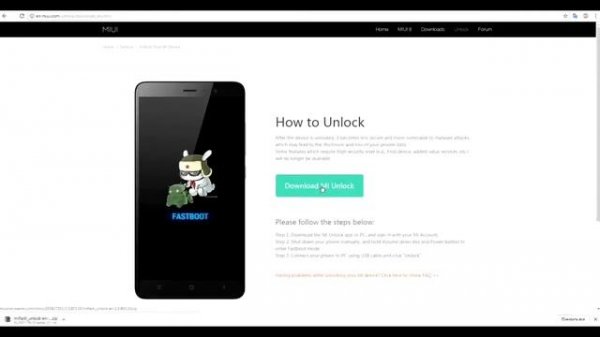 Mi Unlock разблокировка загрузчика Xiaomi. Подробная инструкция.