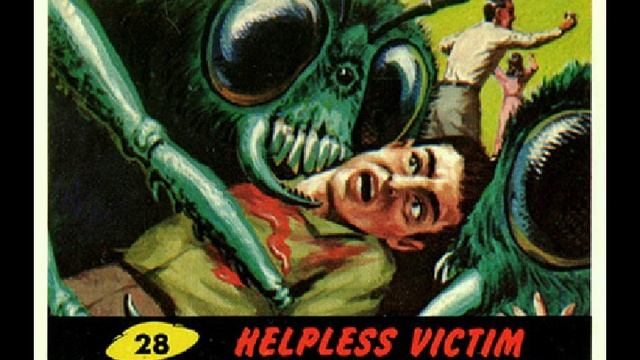 TOPPS 1962 MARS ATTACKS CARDS смотреть онлайн