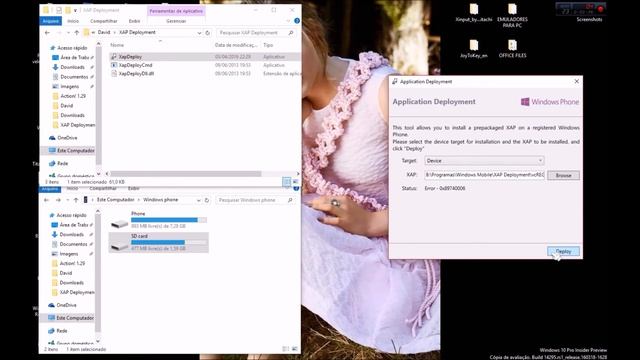 Alterando Fontes no Windows 10 Mobile смотреть онлайн