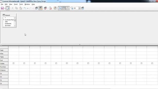 Run Query in Design View on Open Office Base Software смотреть онлайн
