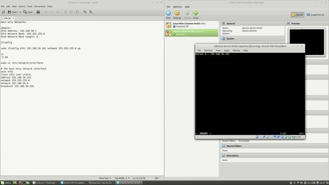 VirtualBox host-only network on Ubuntu Server #14 смотреть онлайн