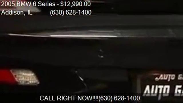 2005 BMW 6 Series 645Ci 2dr Convertible For Sale In Addison,