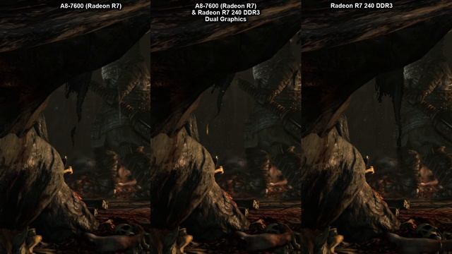 A8-7600 With Radeon R7 240 Dual Graphics - Tomb Raider смотреть онлайн