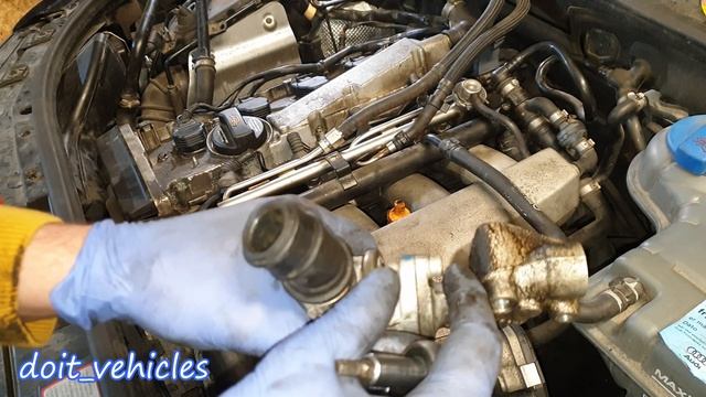 EGR ( air injection ) valve 1.8T Audi A6 Cleaning / Replacement C5 - P0401 смотреть онлайн