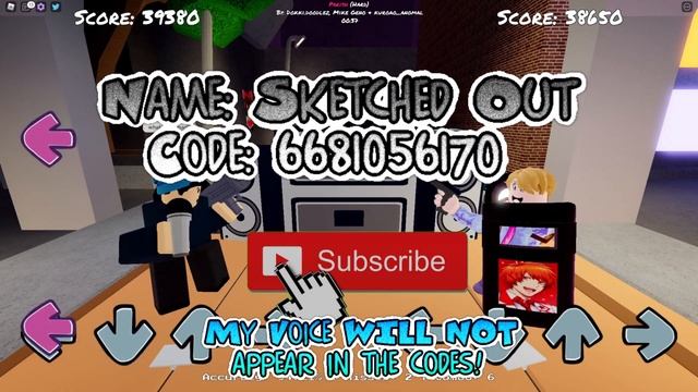 ALL Friday Night Funkin VS SKETCHY Mod Music IDs/Codes for ROBLOX! смотреть онлайн