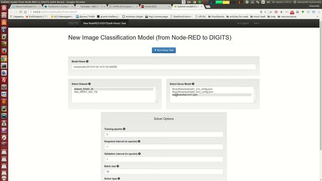 Node-RED + DIGITS + Keras Demo2 смотреть онлайн
