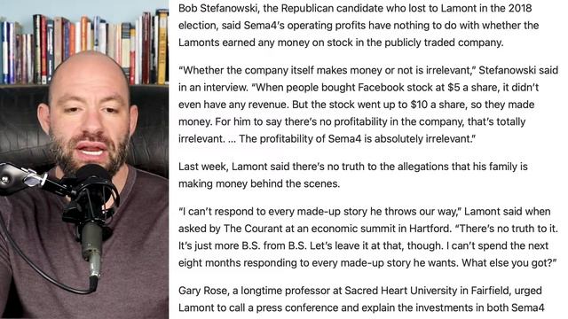Ned Lamont | Taking money out of your pocket смотреть онлайн
