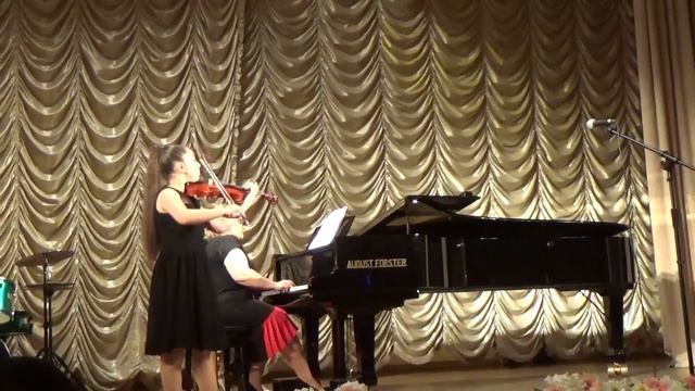 D.Kabalevsky Concerto For Violin And Orchestra Part 1 Inga Hovhannisyan 11years Old