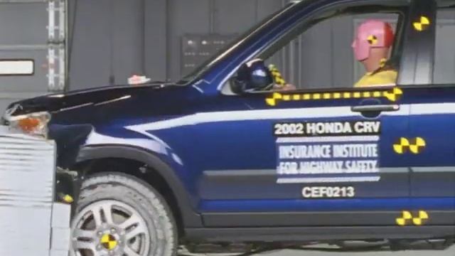 2002 Honda CR-V Moderate Overlap Test