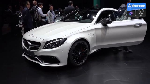 МЕРСЕДЕС AMG C 63s Coupe 2016 510 лс автосалон Франкфурт 2016 смотреть онлайн