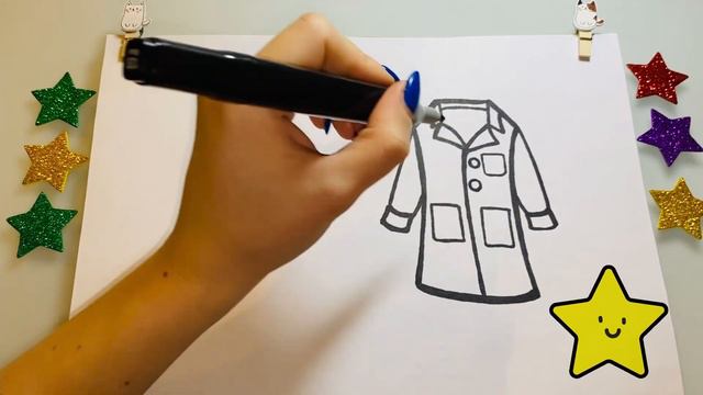 how to draw doctor tools / How to draw Medical Devices | Bolajon Shprits Rasm chizish смотреть онлайн