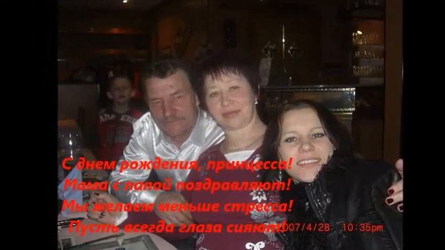 С днем рождения подруга Оля. смотреть онлайн