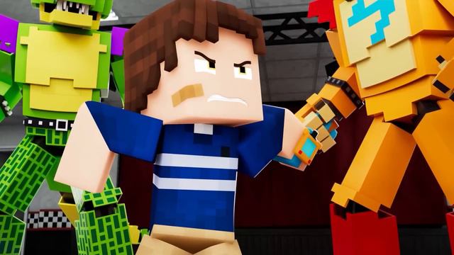 FNAF Security Breach Minecraft Animation - Coffin Dance Song COVER смотреть онлайн