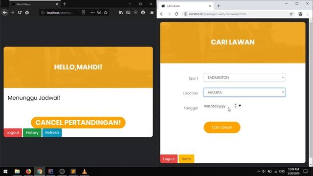 Sparingan Java Web Application смотреть онлайн