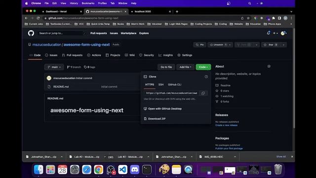 Deploy Next onto Vercel by Saving Code on Github **Best Option** Method #2 смотреть онлайн