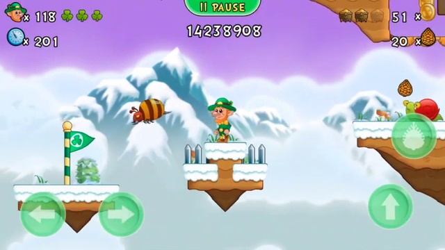 Lep's World 3, Bonus Levels, Level 6-8 walkthrough with 3 Gold Pots (Android, iOS game app) смотреть онлайн