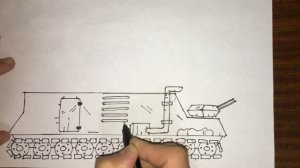 Как нарисовать Стального Гуся - из Мультики про Танки . Gerand #геранд #ратте_апокалипсиса #стально