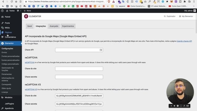 INTEGRANDO O RECAPTCHA AO FORMULÁRIO DO ELEMENTOR смотреть онлайн