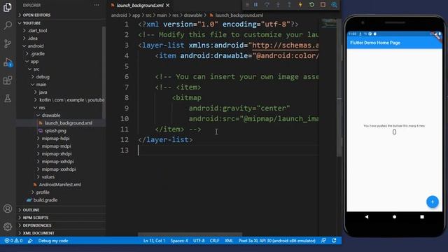 Flutter Splash Screen Concept ( Learn Flutter Splash Screen ) смотреть онлайн