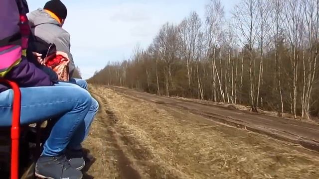 Тесовская УЖД: поездка на дрезине смотреть онлайн