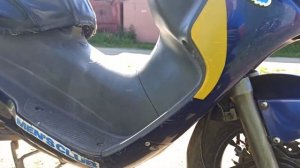 Обзор Сузуки Адресс 110. Завёл и показал, что к чему.