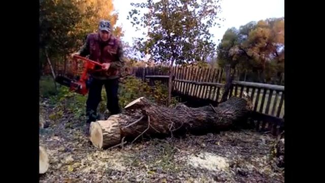 БЕНЗОПИЛЫ СССР. Советская бензопила Дружба 4 М. 30 лет в работе. Пилим дрова. смотреть онлайн