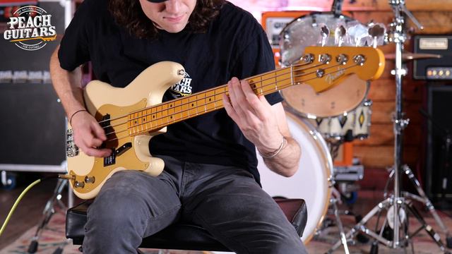 Fender Vintera II 50s Precision Bass | Maple - Desert Sand смотреть онлайн
