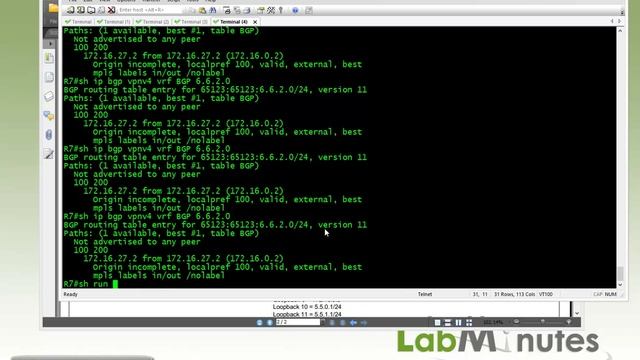 LabMinutes# RS0062 - Cisco BGP Route Filter (Part 2) смотреть онлайн