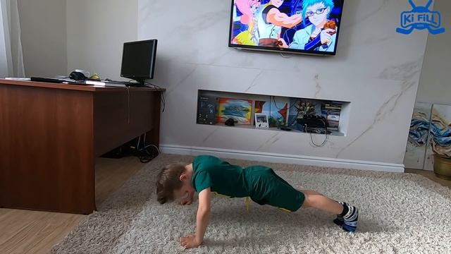 Отжимания НА СПОР 50 раз под мультик ИНФИНИТИ НАДО / INFINITY NADO// KiFill boys смотреть онлайн