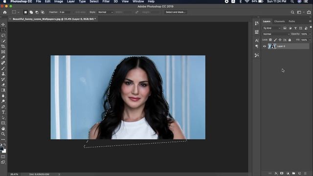 Removing Photo Back ground in Adobe Photoshop CC - 2020 смотреть онлайн