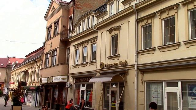 Ужгород. Набережная. Embankment of the city of Uzhgorod - pasheka смотреть онлайн
