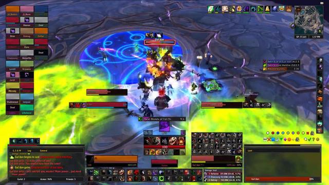 WoW - Guardian Druid - "Nighthold LFR - Betrayer's Rise" - Mar 2017 смотреть онлайн