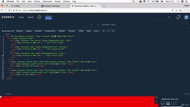 Day 58 - Web Foundation Bootstrap - 19. The Bootstrap Carousel Part 2 смотреть онлайн