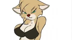 Furry Busty Cat!   Animation process
