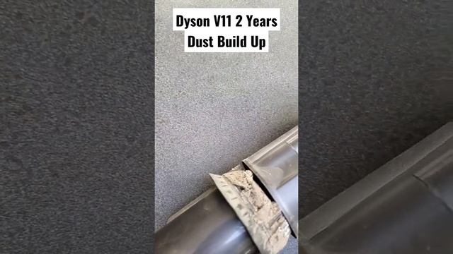 Dyson 2 Years Dust Clogged Internally #Dyson #dysonv11