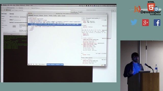HTML5DevConf May 2014: Ross Gerbasi, Sencha: HTML5 for Google Glass смотреть онлайн