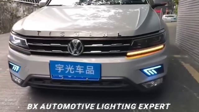 Volkswagen Tiguan 18-21 ｜Led Headlamp Low To High Spec With Sequential Signal Light