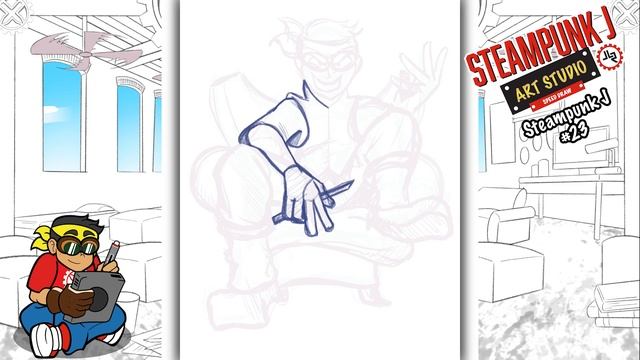 Rivet Sketches - Steampunk J #23 | Steampunk J смотреть онлайн