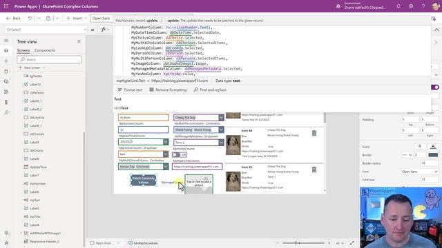 Patch Complex SharePoint Columns with Power Apps - Choice, Person, LookUp, Managed Metadata смотреть онлайн