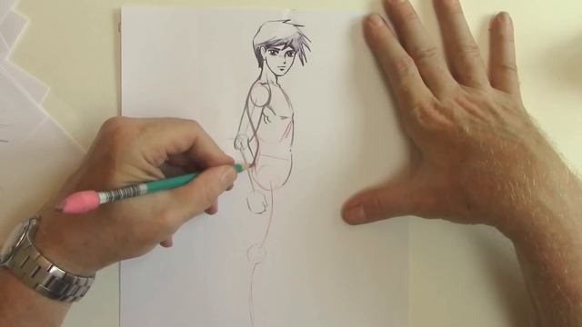 How to Draw a Male Anime Body - for Beginners смотреть онлайн