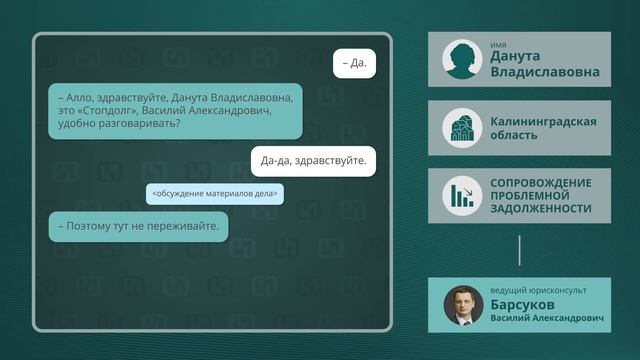 Отзывы клиентов о работе "Стопдолг". Защита прав заемщика смотреть онлайн