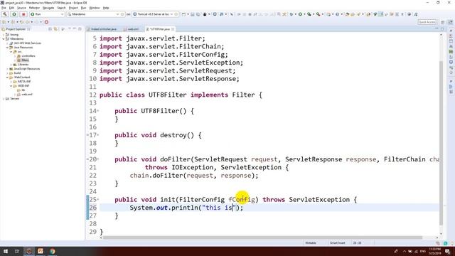Full tutorial filter in java servlet смотреть онлайн