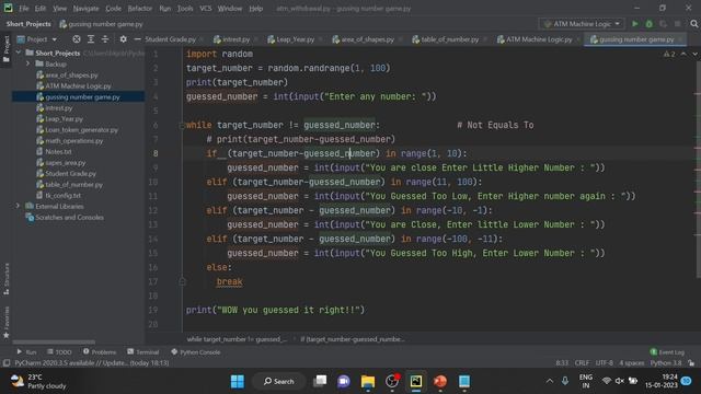 Program 8 | Python Programs for Practice | Python Programming | Python for Beginners | Python Tutor смотреть онлайн